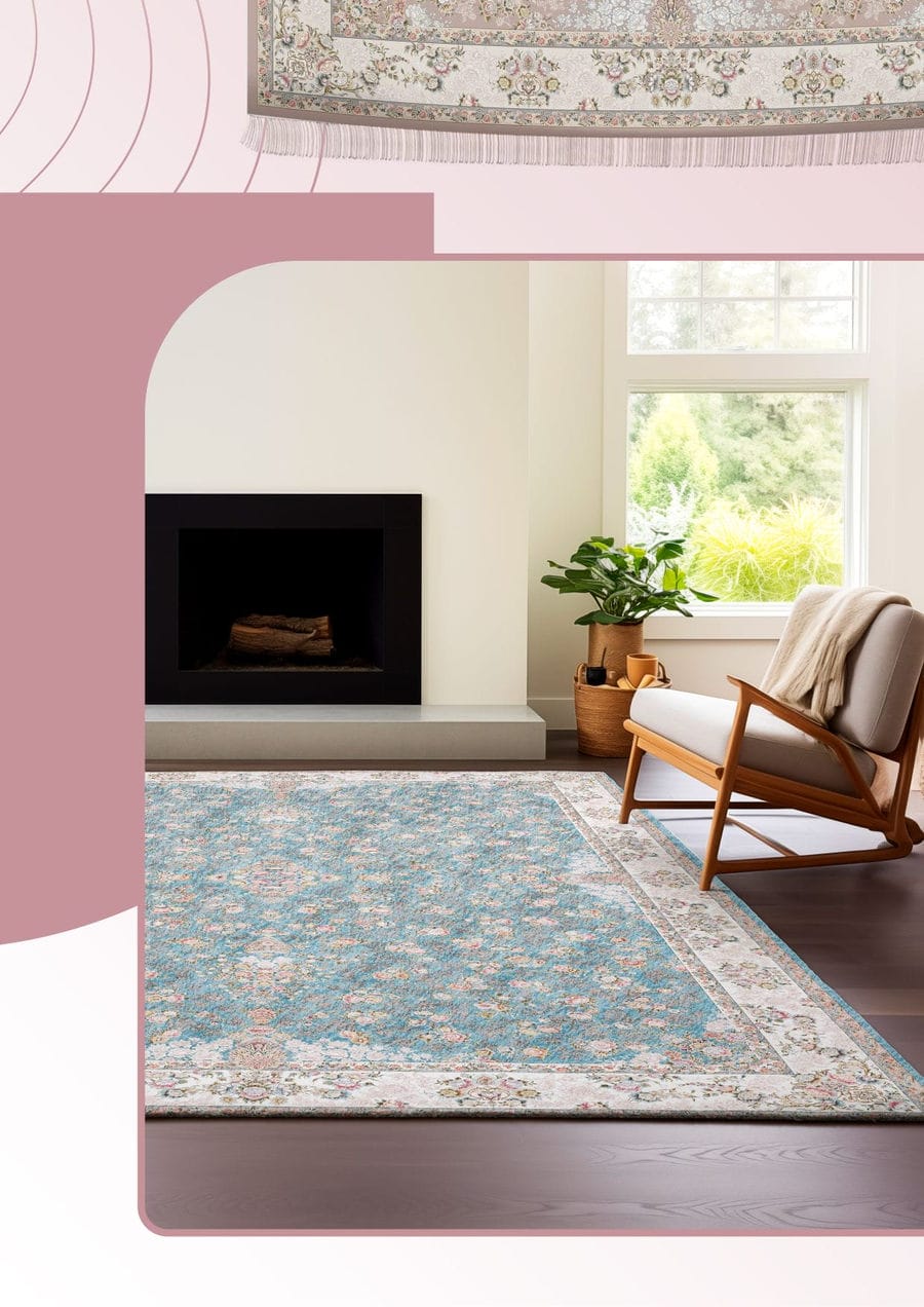 فرش 1200 شانه نقش تبریز-شماره18